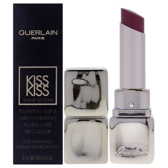 Lápiz labial Kiss Kiss Shine Bloom - 229 Petal Blush de Guerlain para mujer - Lápiz labial de 0,11 oz