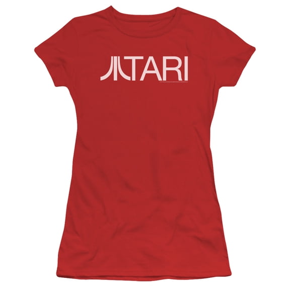 Atari Atari S/S Junior Women's T-Shirt Sheer Red
