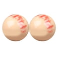 thumbnail image 2 of Joernso 1 Pair 50mm Relieve Stress Fitness Handball Washable Resin Relax Muscle Baoding Ball Health Care Tool, 2 of 8