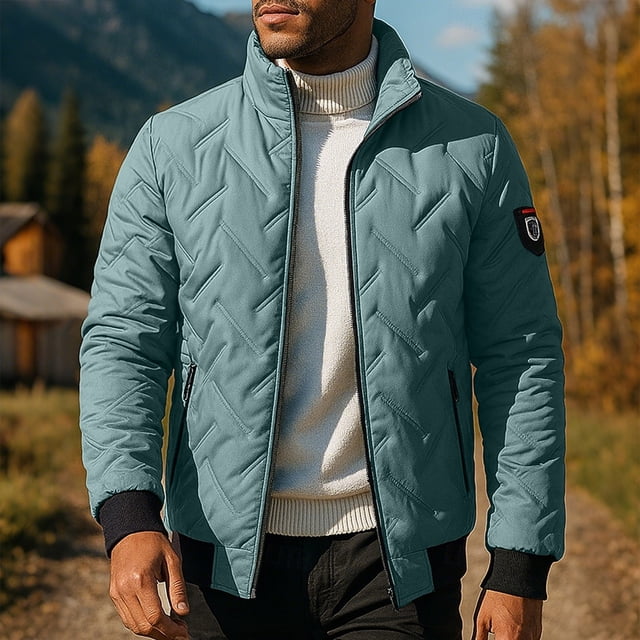 Ceisia Vestes de Randonnée Décontractées pour Hommes Mode Contraste de Couleurs Multi-Poches Manches Longues Utilitaire Quotidien Classique Cadeau