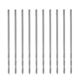 thumbnail image 2 of Neyseki 10Pcs Punch Twist Drill Bit Straight Shank High Speed Steel Industrial Tools 0.85mm, 2 of 7