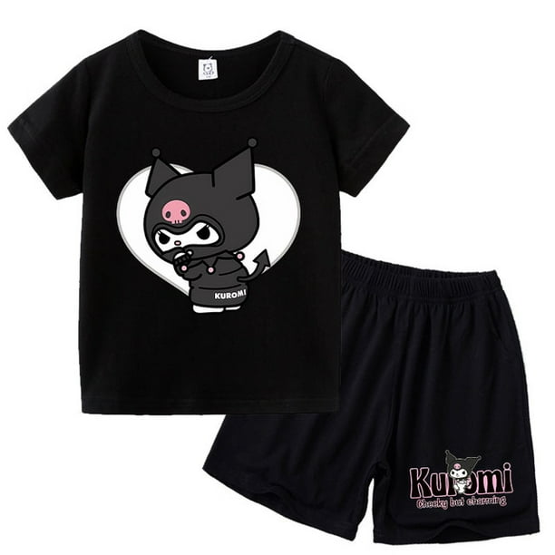 KURUMIポンチョ Kuruomi Short Set for Boys and Girls., A4_color, 6-7years