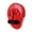 Red, variant on Boxing Pads for Men, Women, & Kids, Leather Focus Mitts for Martial Arts, Boxing Training, Curved Punch Mitts for Karate, Kickboxing,Muay Thai, Taekwondo(Red)