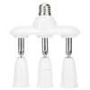 thumbnail image 1 of Kuymtek Base de lámpara ajustable E27 Enchufe Adaptador de soporte de zócalo de luz giratoria (3 cabezales) Kuymtek Iluminación del hogar multifuncional, 1 of 6