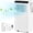 White, variant on Ourlova 10000 BTU Portable Air Conditioner 3in1 Portable AC Unit with Fan Dehumidifier Room Air Conditioner Cools up to 450 Sq Ft Remote Control