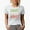 White, variant on Lucky, Lucky, Lucky Vibes, St. Patrick's Day Merch Gift, White T-Shirt, Small