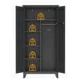 thumbnail image 5 of S-HOME Steel Metal Tool Storage Cabinet in Slate Color 73 Inches Tall with Ample Space for Garage and Office Use, 5 of 15