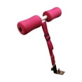 thumbnail image 2 of jinwen Bed Doorway Sit up Assistant Bar Adjustable Padded Hamstring Strap Foot Pink, 2 of 9