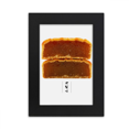 thumbnail image 1 of Pastel de piña de Luna Festival de mediados de otoño Marco de Fotos de escritorio imagen Arte Negro Pintura 5x7 pulgadas, 1 of 4