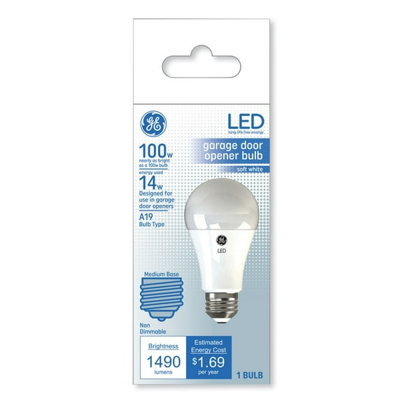 General Electric LED 14W Soft White Light Bulbs, Non-dimmable