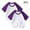 A Purple, variant on piuwrlz Summer 2PC Short T-Shirts for Girls Short Tops Sleeve Solid Color Cotton T Shirt Top Kids Orange Size 11 Years