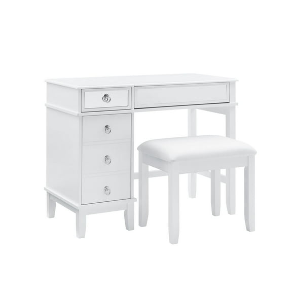 Tasha White Vanity Set