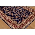 thumbnail image 3 of Tayse Sensation Area Rug 4797 NAVY Traditional Navy Blue Vines Leaves 7' 10" x 10' 3" Rectangle, 3 of 3