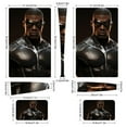 thumbnail image 3 of Skin Sticker for PS5 Slim Standard Disc Digital Edition Console and Controllers Decals for Playstation 5 (Black Muscle,PS5 Digital Edition), 3 of 5