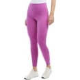 thumbnail image 2 of Danskin Women's Workout Yoga Pants High Waisted Active Leggings with Side Pockets (Meadow Mauve, Medium), 2 of 4