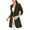 Army Green, variant on Niaviben Women's Long Trench Coat Double Breasted Trench Coat Women Long Blazers for Women's Trench Coats Long Trench Coat for Women Casual Jackets for Women Womens Trench Coat Army Green L