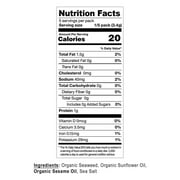 Kirkland Signature Organic Roasted Seaweed with Sesame Oil 0.6 Ounce (10 Count)