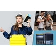 thumbnail image 6 of Black RFID Blocking Genuine Leather Travel Passport Wallet Holder, 6 of 11