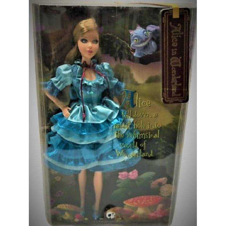 Alice in Wonderland Queen of Hearts Mad Hatter Barbie Collector Silver  Label Gem 27084510683