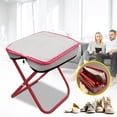 thumbnail image 1 of Xihbxyly Silla Plegable para Exteriores, Taburete Portátil para Acampar, Asiento Ajustable para Pesca, Diseño Multifunción, Ligera y Compacta, Fácil de Transportar, Capacidad de Peso de 100 Kg, Inclu, 1 of 2