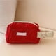 thumbnail image 5 of Bolsa de almacenamiento de maquillaje, diseño de conejo, puntadas de algodón suave, cierre de cremallera, asa resistente, bolsa de cosméticos, bolsa de muñeca roja, 5 of 5