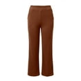 thumbnail image 6 of sususu Jogging Suits for Women,Sweat Set Elegant Women's Trousers Suit Set Formal Workwear Business Attire Comfortable and Pants Outfit for Career Women - Coffee, 6 of 8