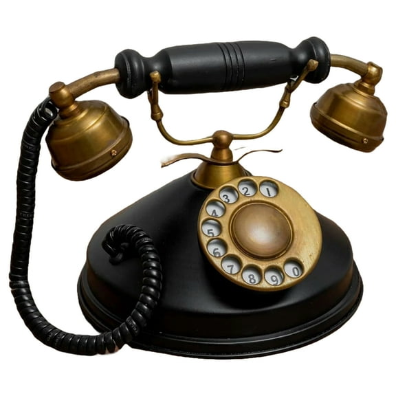 Old Vintage Look Telephone Vintage Landline Retro Style Contemporary Royal Gift for Dad/Father.