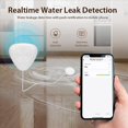 thumbnail image 4 of 2X Zigbee Water Level Sensor Smart Water Leakage Alarm Detector Flood Alert Overflow Security Protection Tuya, 4 of 7