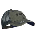 thumbnail image 5 of Papa Embroidered Low Profile Cotton Mesh Cap - Green OSFM, 5 of 5