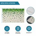 thumbnail image 6 of St. Patrick's Day Placemats Set of 4, Spring Lucky Shamrocks Leaves Retro Country Placemats for Dining Table, Place Mats for Kitchen Tabletop, Waterproof Wipeable Dining Table Mats Set, 6 of 9
