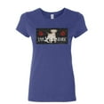 thumbnail image 1 of Tee Hunt Live Love Bark Women's T-Shirt Cute Dog Puppy Doggie Paw Wiggle Pet Woof Shirt, Blue, Small, 1 of 5