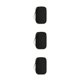 thumbnail image 1 of Inteprter Bolsa de almacenamiento para auriculares Estuche de transporte de pesca Estuche con cremallera para auriculares Negro Type1 NO1, 1 of 6