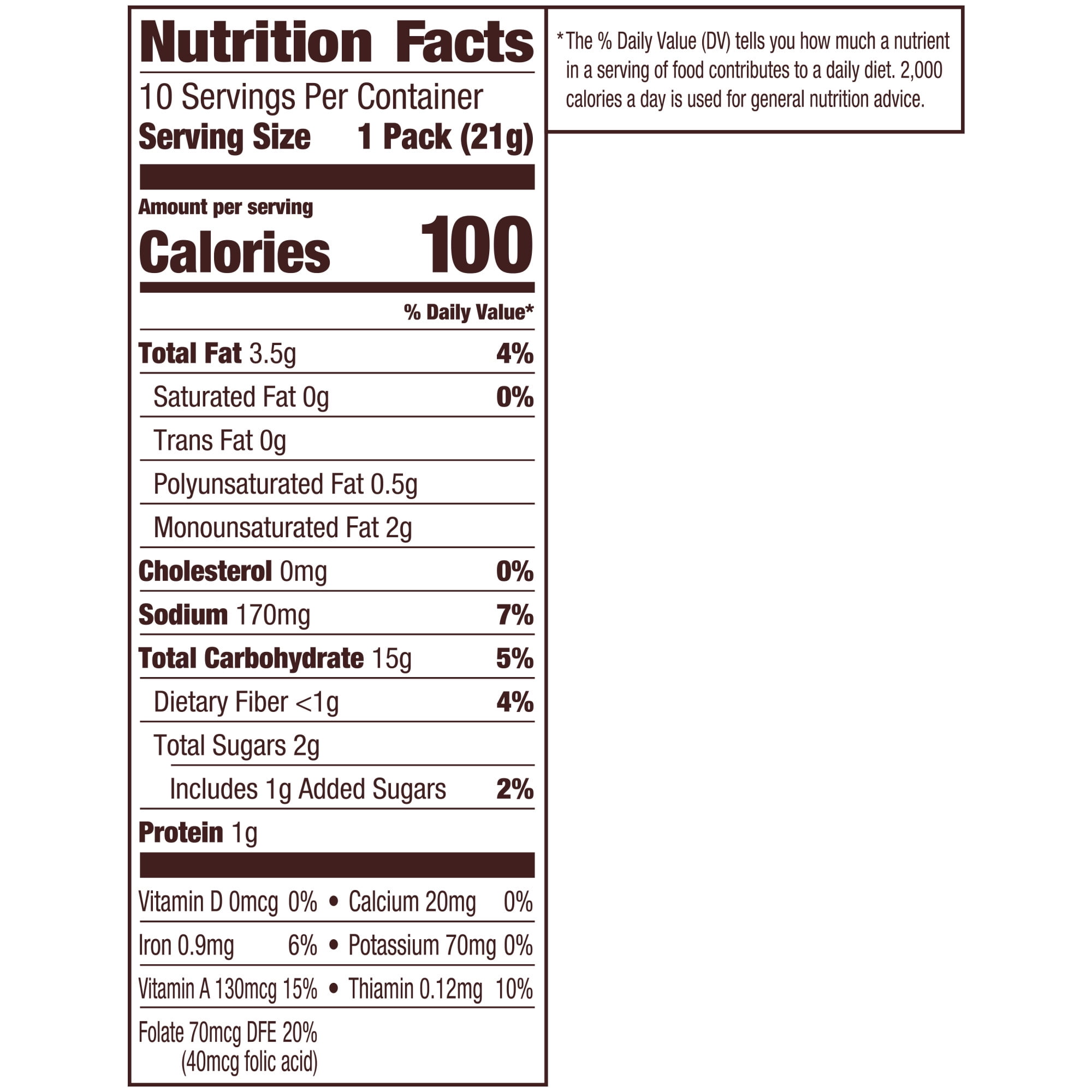 Pepperidge Farm Goldfish Veggie crackers, Sweet Carrot, 0.75-oz. Packs, 10 Snack Packs