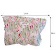 thumbnail image 3 of Bolsa de cosméticos de moda para mujer de lavado floral multifunción para acampar (verde) Sywqhk Para Estrenar, 3 of 8