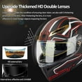 thumbnail image 3 of Bluetooth Motorcycle Helmet Flip Up Front Full Face DOT Approved Built-in Dual Speaker Microphone Generic Street Bike Integrated, 3 of 6
