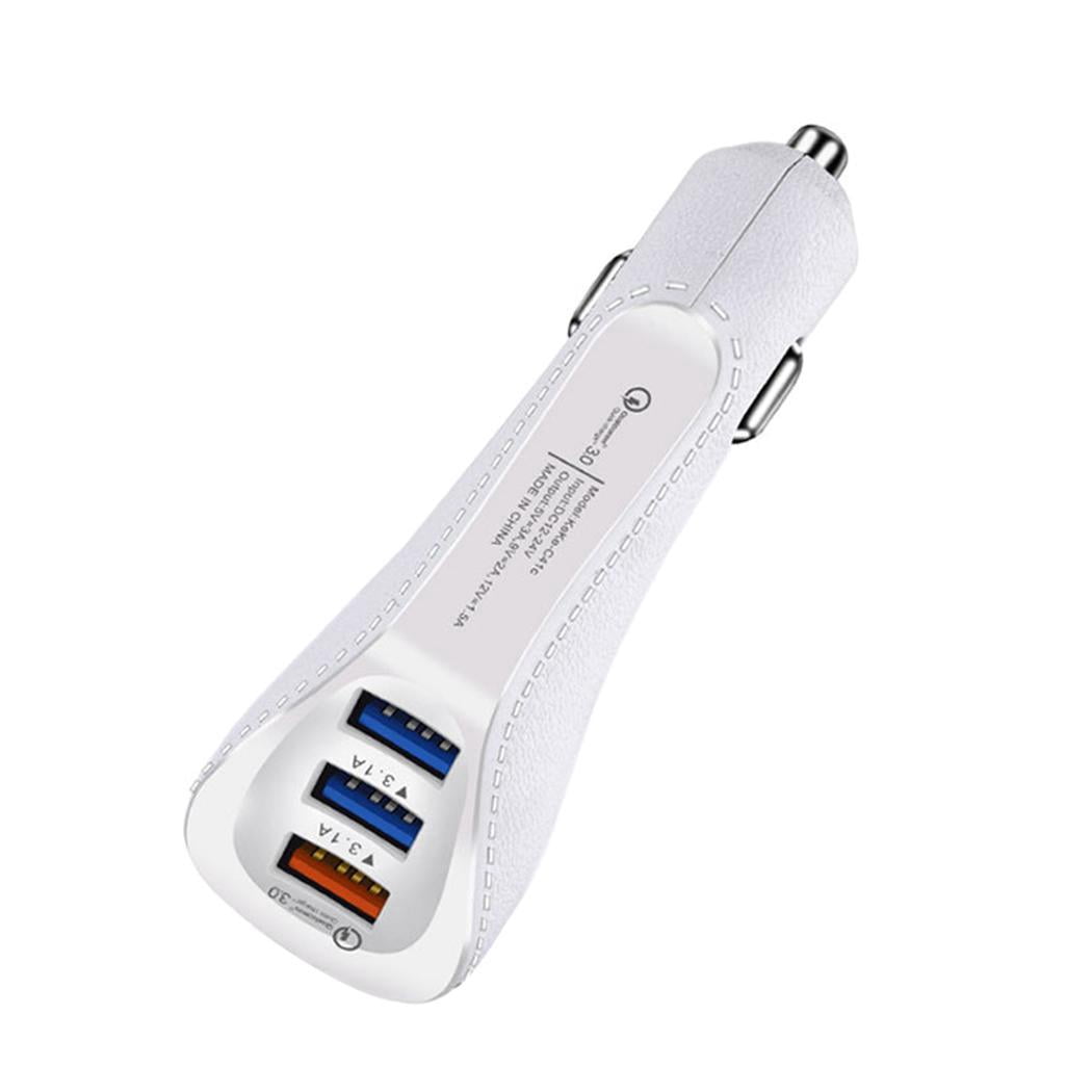 2/3 USB Slot Quick Charge   Car Charger Adapter For Mobile Phone
