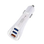 2/3 USB Adaptateur de charge rapide de voiture de fente pour téléphone mobile