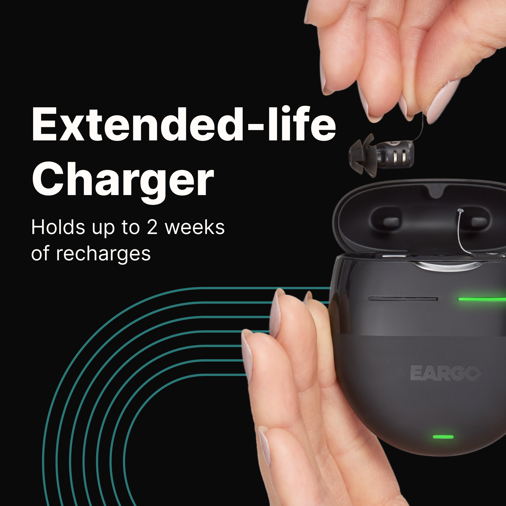 Eargo 8 Virtually Invisible Self Fitting FDA Cleared OTC CIC Hearing Aids Most Advanced Model with Smart Sound Adjust and Sound Match Technology Rechargeable Lifetime Customer Support