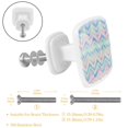thumbnail image 2 of 4 Pieces Set Drawer Pulls Handle Square Wardrobe Cabinet Knobs with Stainless Steel Screws Furniture Kitchen Decor, 2 of 5