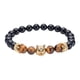thumbnail image 2 of Fiudx La Pulsera Del Lobo Negro Refleja El Temperamento Más Pulsera Negra, 2 of 3