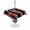 Red, variant on Outdoor Tablecloth with Umbrella Hole for Patio/Picnic/Party/Camping, Sage Green Black Stripes Waterproof Table Cloth Square Cover Washable, Grey Abstract Gradient Striped (60"x 60")