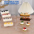 thumbnail image 7 of 16Pcs-Clear Rectangular Display Risers, Multi-Size, 7 of 7