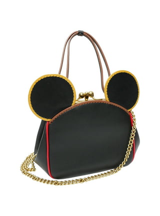 COACH Disney Mickey Mouse x Keith Haring Leather Mini Crossbody Camera Bag  - #C6906 