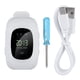 thumbnail image 1 of Reloj para niños con teléfono, rastreador LBS antipérdida, pantalla táctil segura, reloj para niños (blanco), 1 of 8