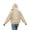 Beige, variant on Women Los Angeles California Back Print Hoodie with Drawstring Oversized Fit Casual Vacation Travel Pullover Sweatshirt Top