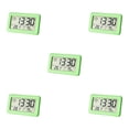 thumbnail image 1 of Cateissary Despertador Humedad 12/24H Pantalla LCD Termómetro Viaje Escritorio Higrómetro Funciona con pilas Calendario para colgar en la pared Type2 NO2, 1 of 6