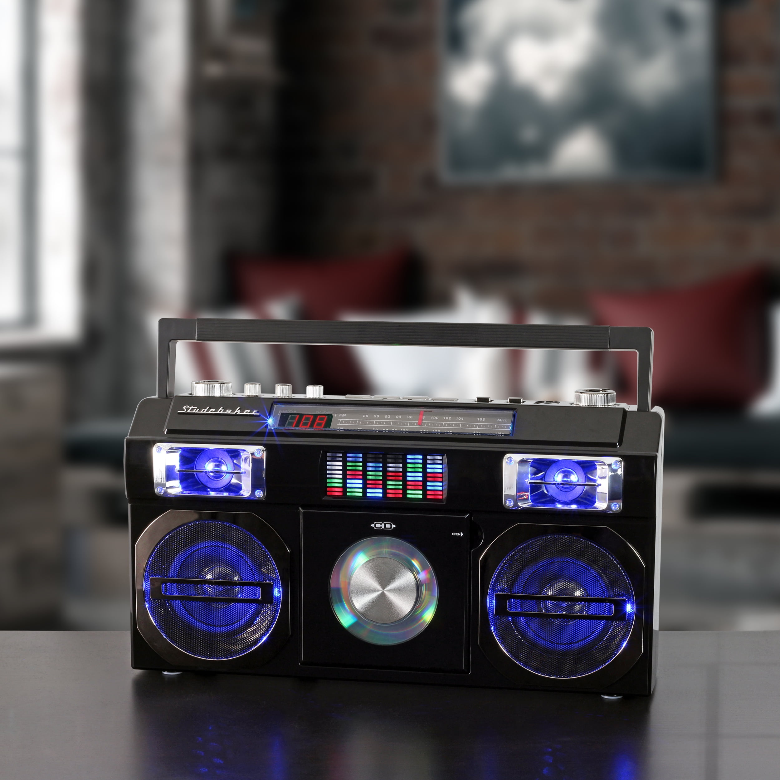 Studebaker SB2149S Master Blaster Bluetooth Retro Boombox 10 Studebaker SB2149S Master Blaster Bluetooth Retro Boombox 10