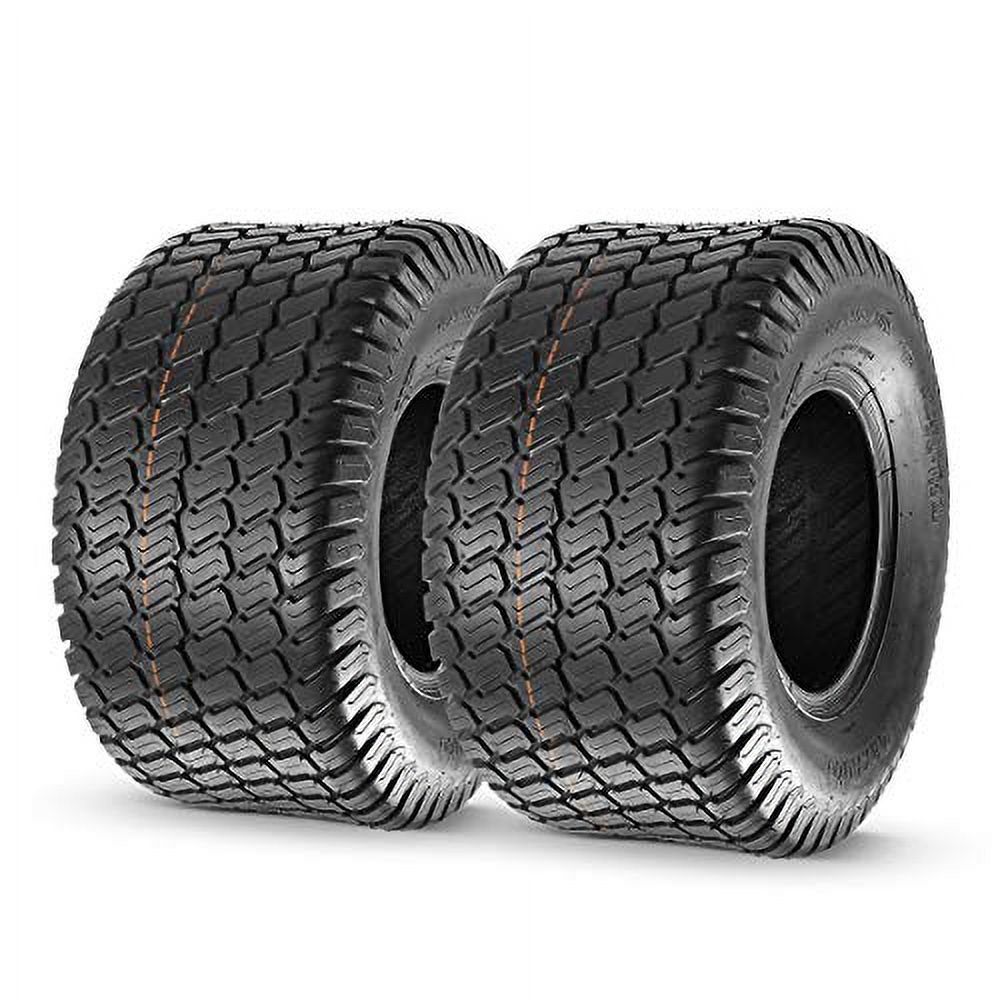 Lot De 2 Chambres à Air Pour Tondeuse Autoportée - 16x6.50-8 - Valve Droite