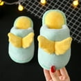 thumbnail image 4 of Kiplyki Wellness Baby Shoes Girls Plush Wing Keep Warm Non-slip Soft Slippers, 4 of 5