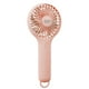 thumbnail image 1 of Ventilador portátil QQT Mini de 3 velocidades recargable por USB, color rosa, 1 of 6